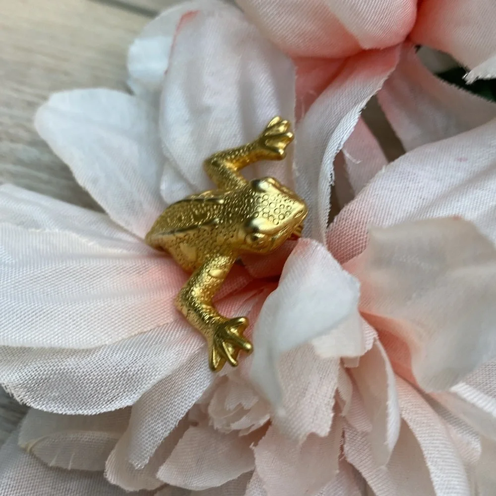 Jonette Jewelry Frog Brooch‎